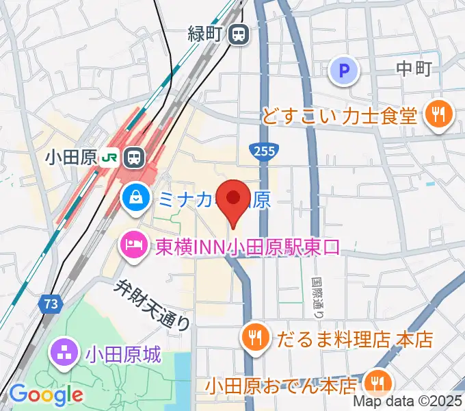 足柄屋STUDIOの地図