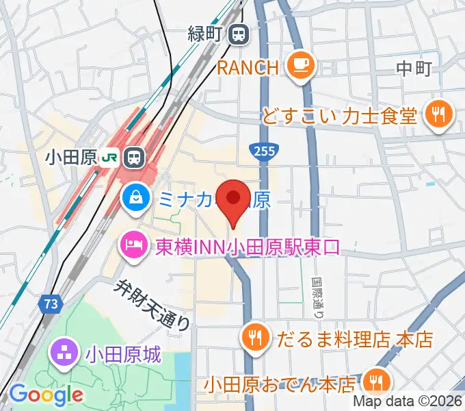 足柄屋STUDIOの地図