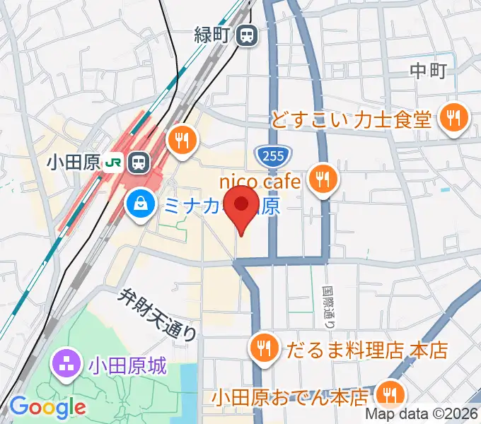 足柄屋STUDIOの地図
