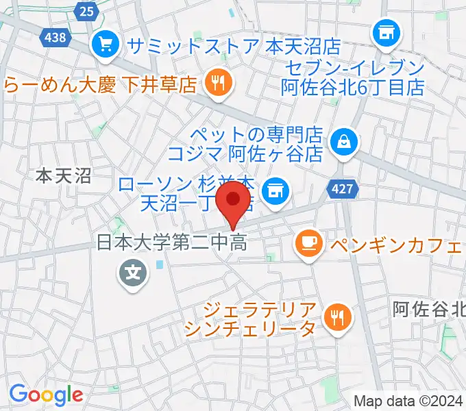 studio Zotの地図