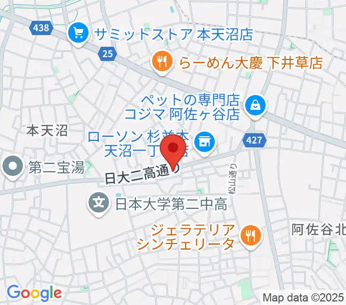 studio Zotの地図