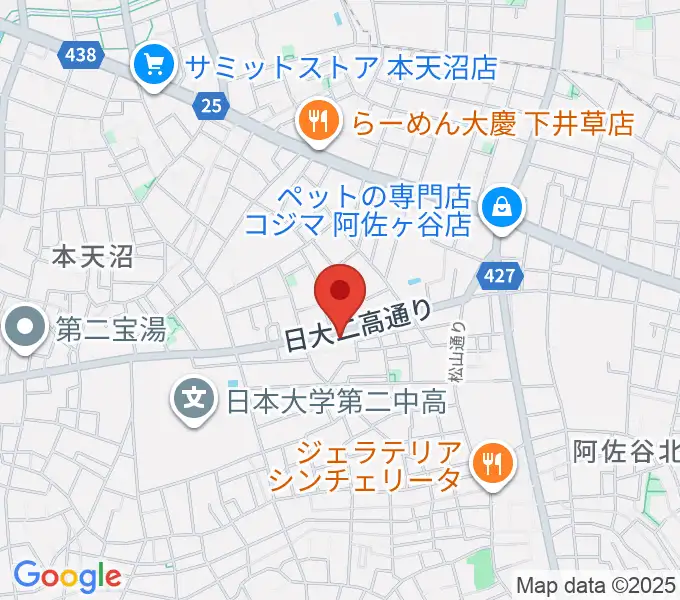 studio Zotの地図
