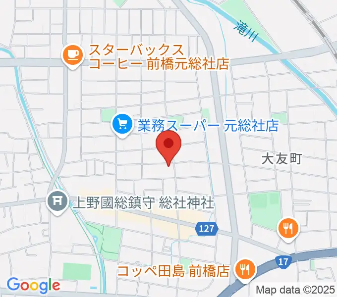 夢スタジオの地図
