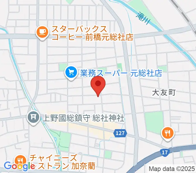 夢スタジオの地図