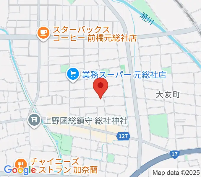 夢スタジオの地図