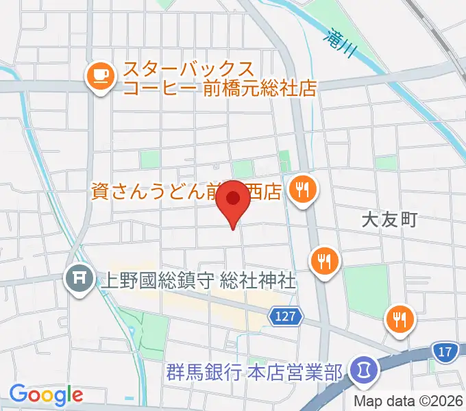 夢スタジオの地図