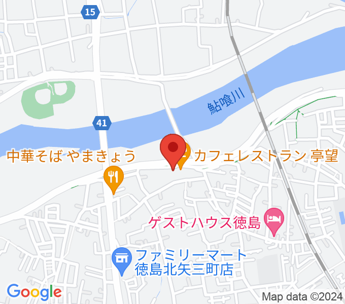 徳島J-POPS STUDIOの場所