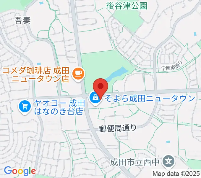 島村楽器 成田ボンベルタ店の地図
