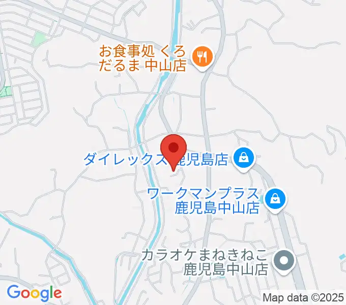 チンパンジースタジオの地図