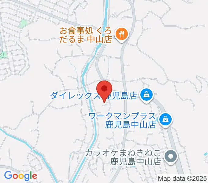 チンパンジースタジオの地図