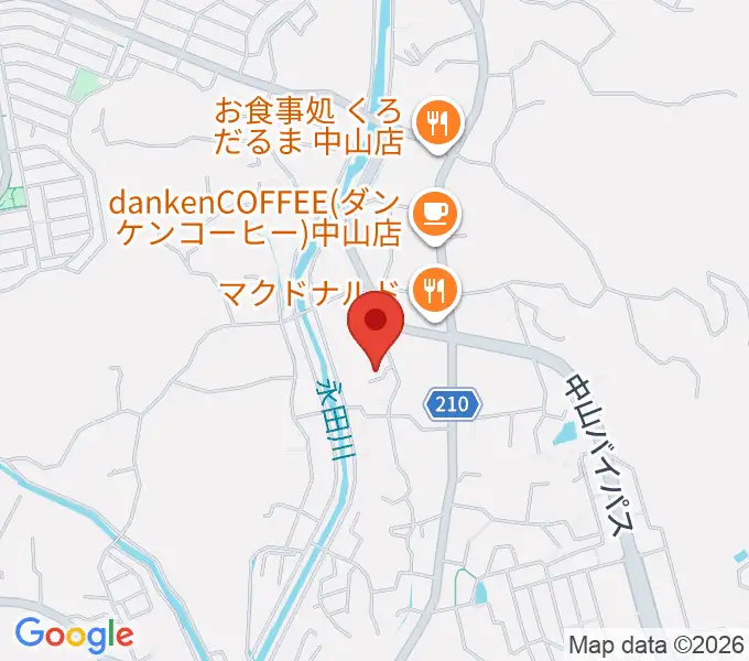 チンパンジースタジオの地図