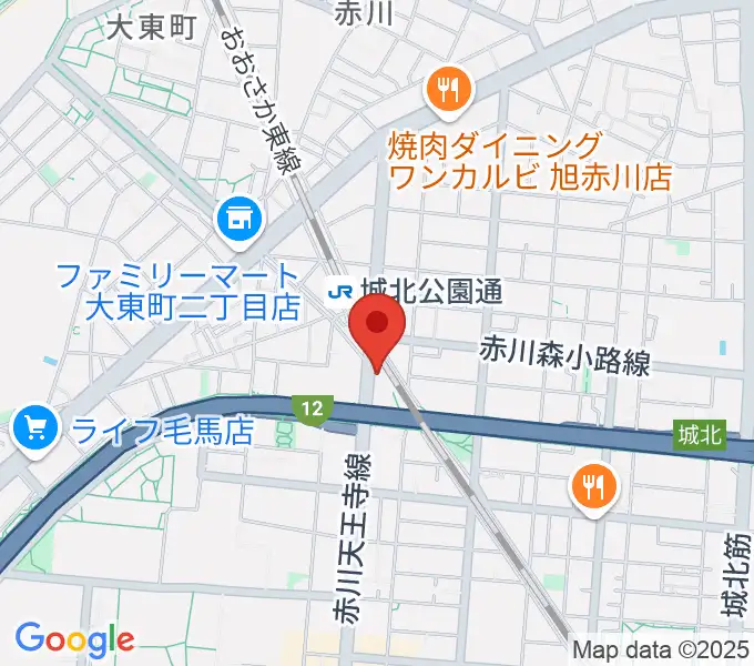 都島L-WISEの地図