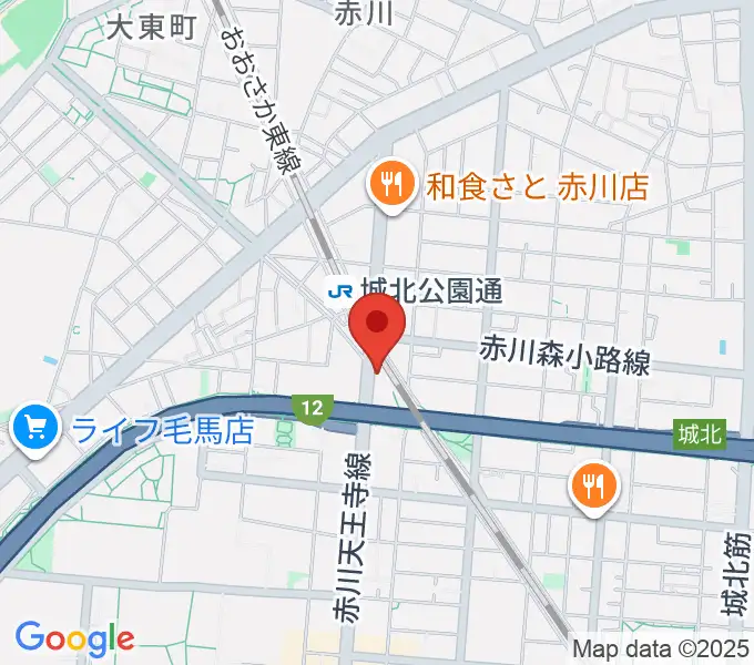 都島L-WISEの地図