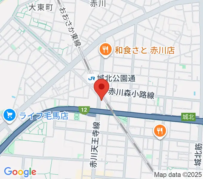 都島L-WISEの地図