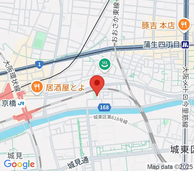 STEEL BOXの地図