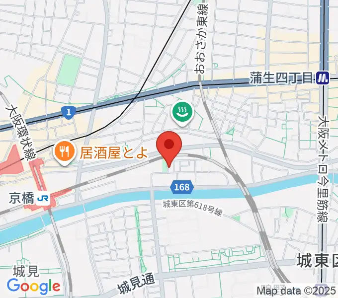 STEEL BOXの地図