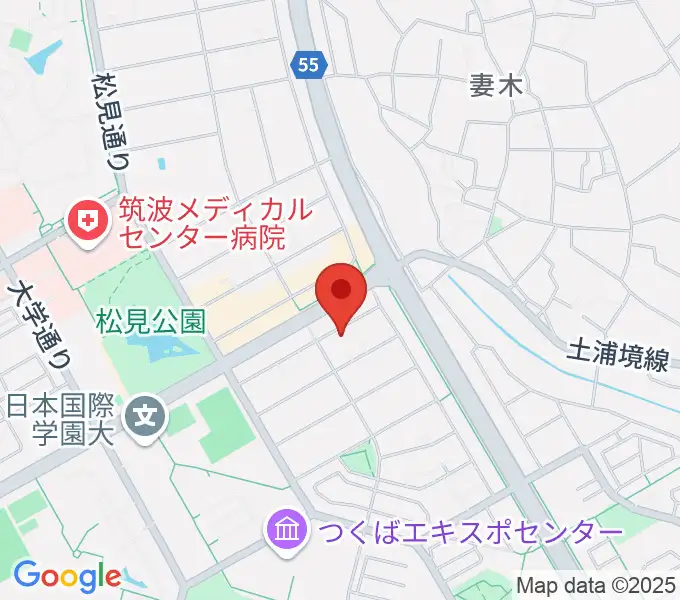 MUSIC PLANT つくば店の地図