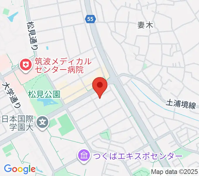 MUSIC PLANT つくば店の地図
