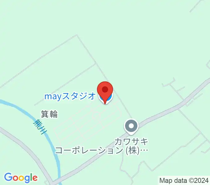 Mayスタジオの地図