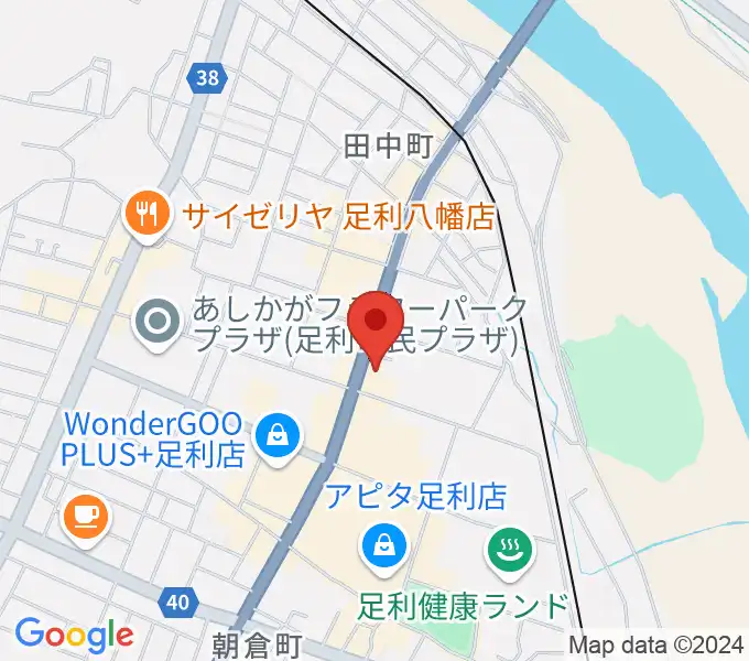 コグレ楽器の地図