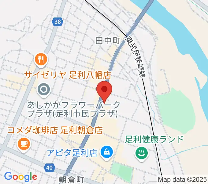 コグレ楽器の地図