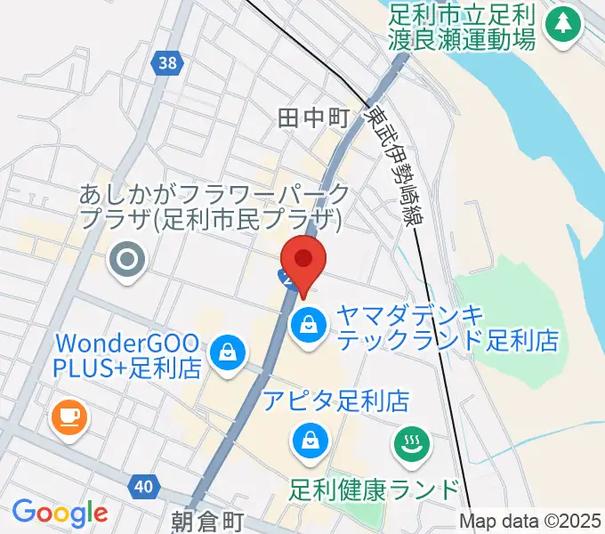 コグレ楽器の地図