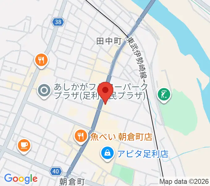 コグレ楽器の地図