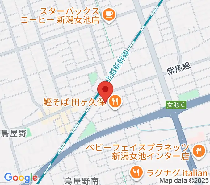 エヌトライブの地図