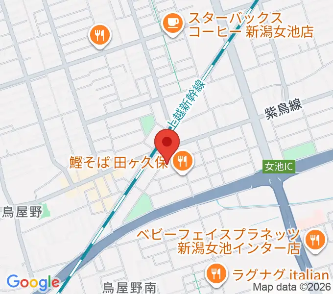 エヌトライブの地図