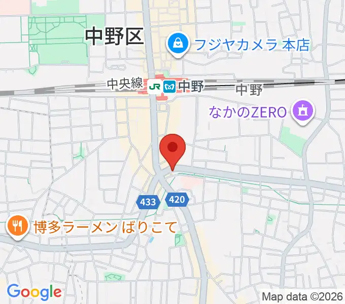 Volta Studioの地図