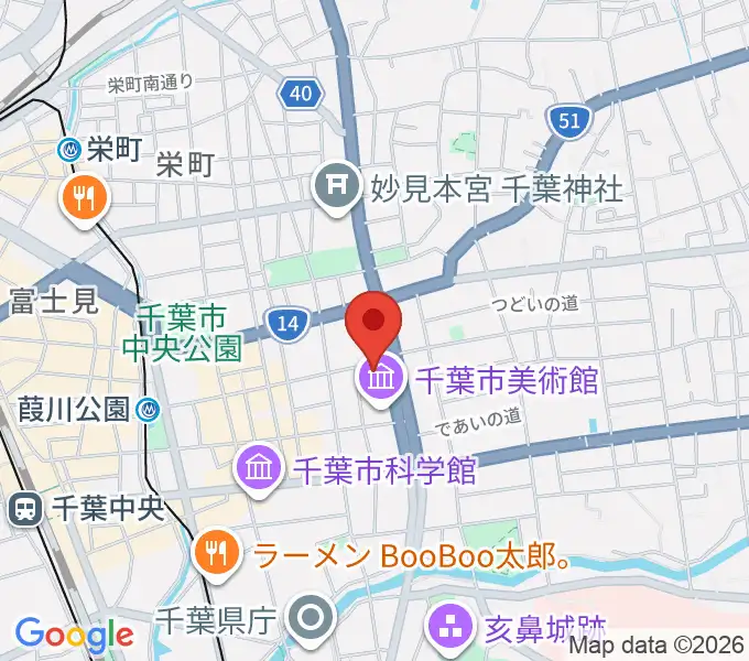カワイ千葉の地図
