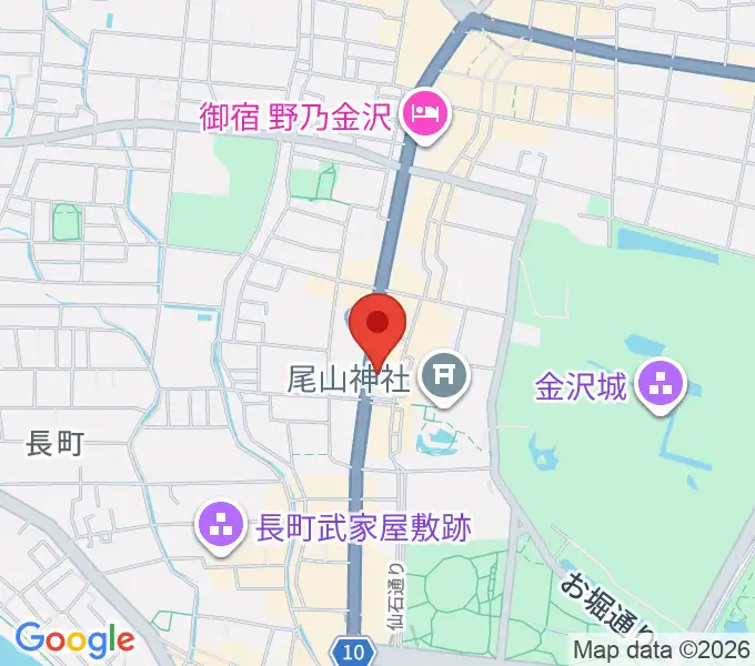 カワイ金沢ショップの地図