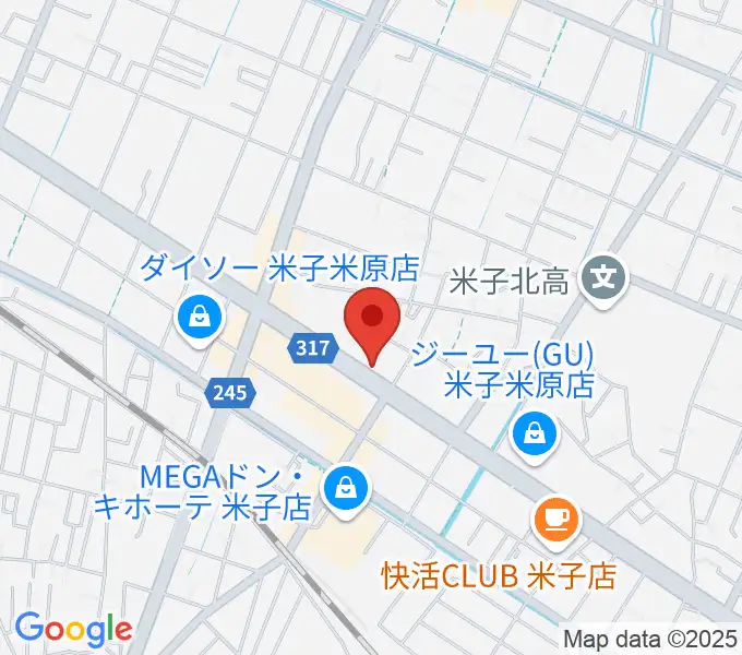 カワイ米子ショップの地図