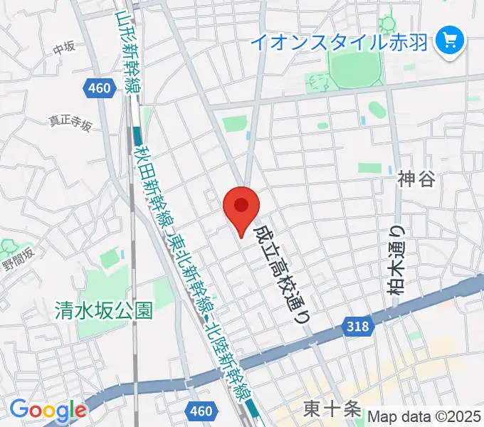 木管楽器修理工房アトリエSoloの地図