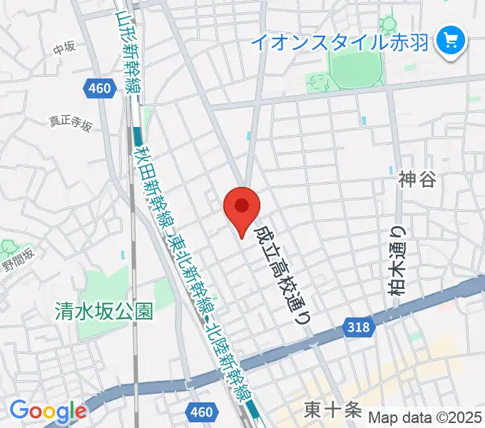 木管楽器修理工房アトリエSoloの地図