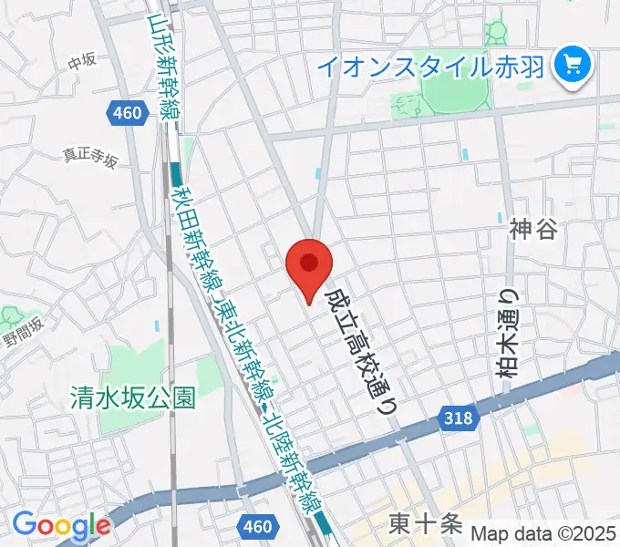 木管楽器修理工房アトリエSoloの地図