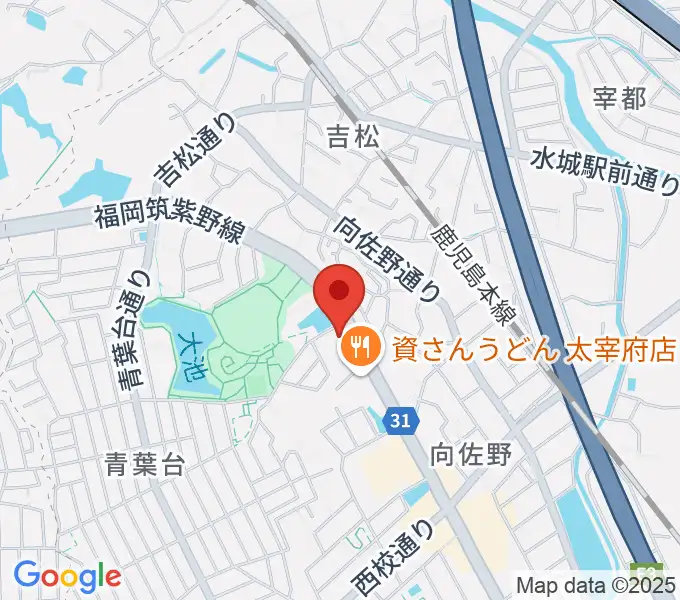 カワイ福岡の地図