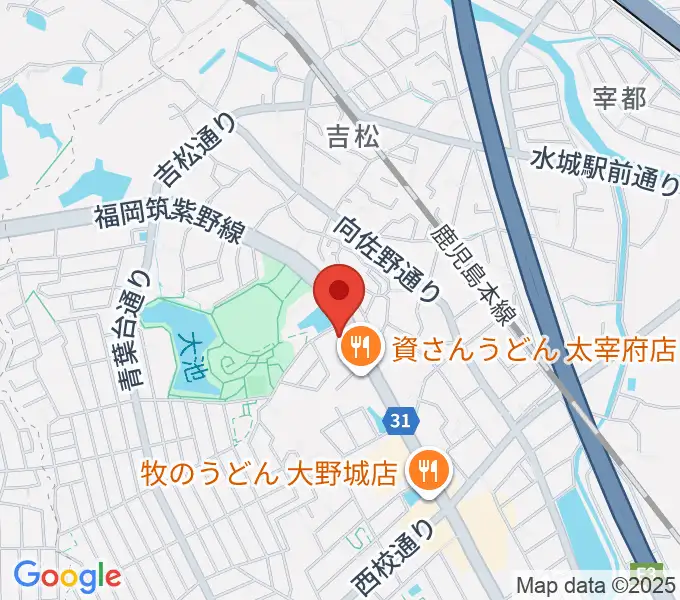 カワイ福岡の地図