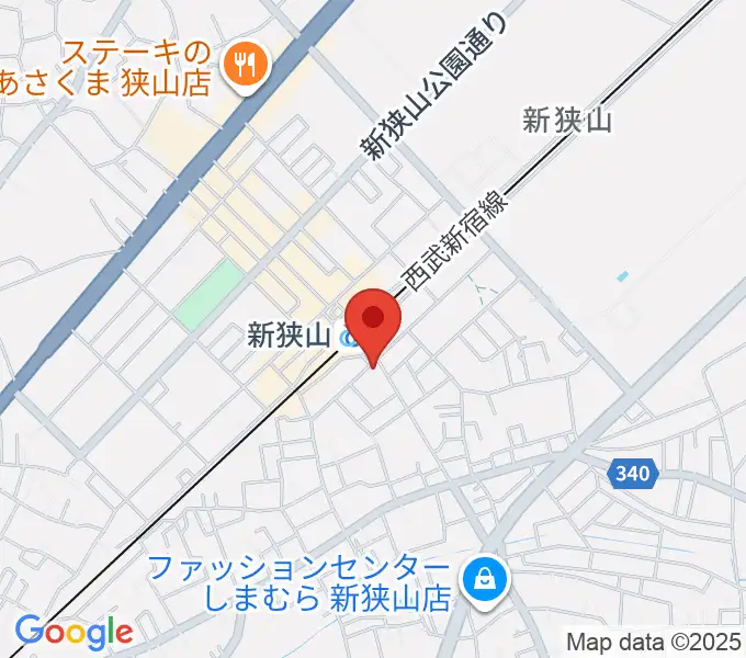 アイリスピアノの地図