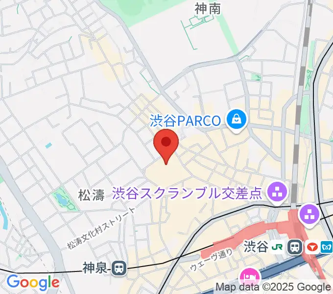 Bunkamura Studioの地図