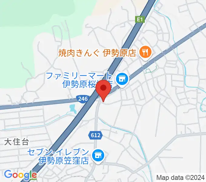 パル音楽産業の地図