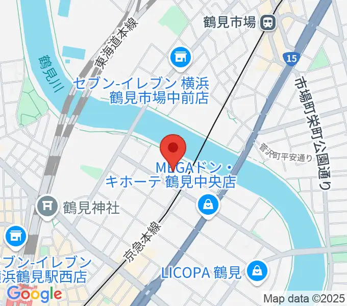 Onaona ピアノ・オルガン教室の地図