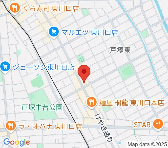 G・クレフの地図
