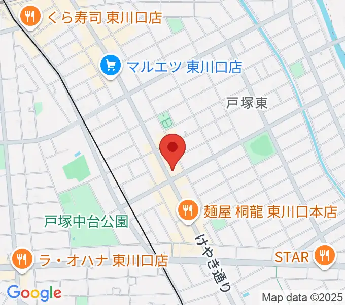 G・クレフの地図