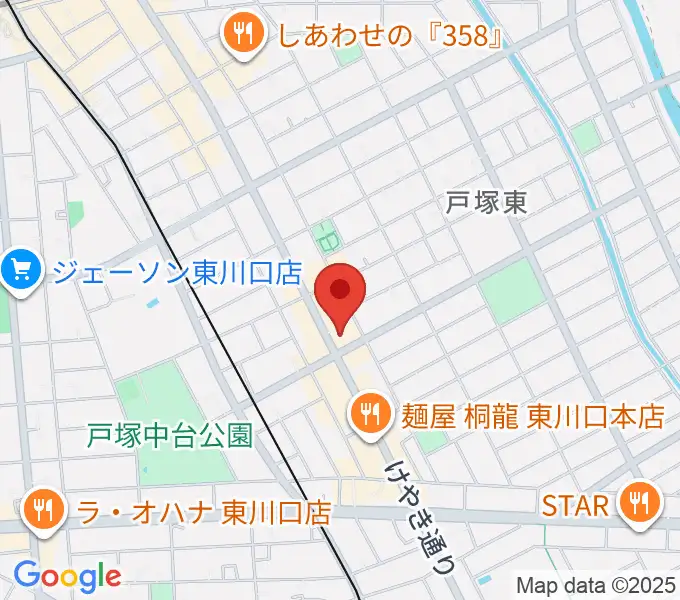 G・クレフの地図