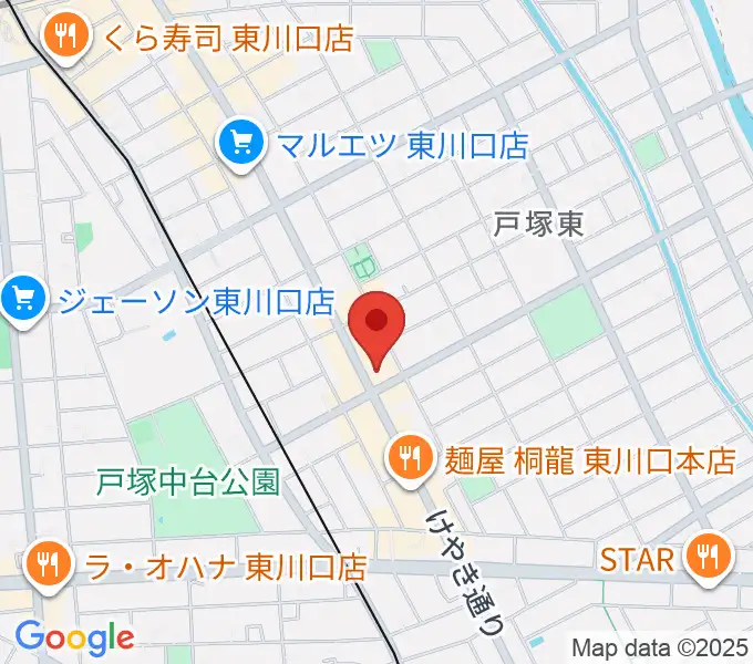 G・クレフの地図