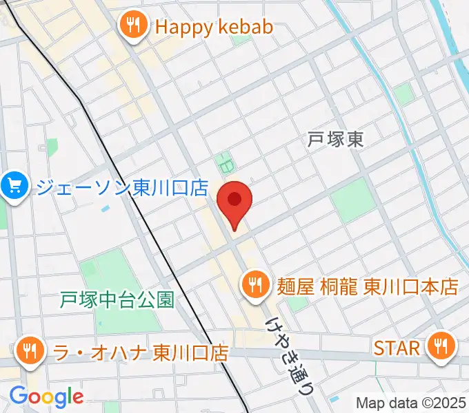 G・クレフの地図