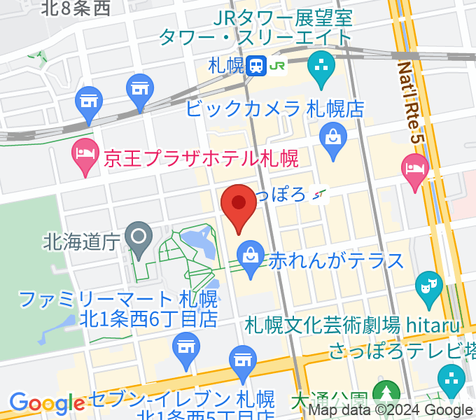 島村楽器 札幌クラシック店の場所