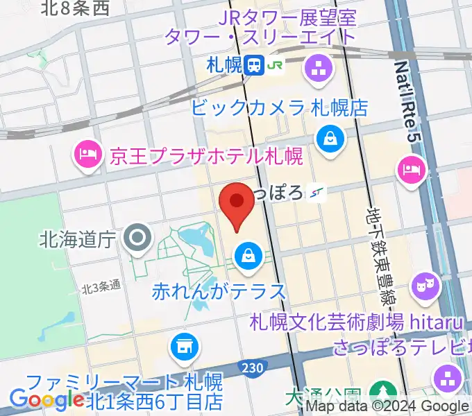 島村楽器 札幌クラシック店の地図