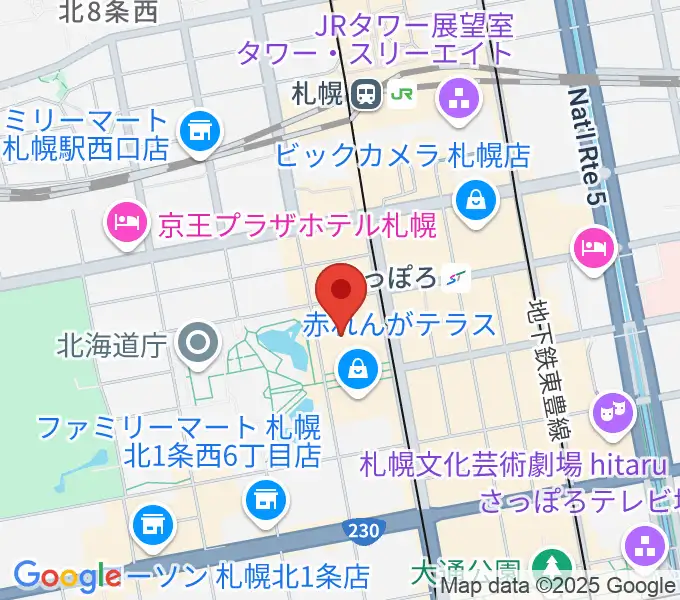 島村楽器 札幌クラシック店の地図